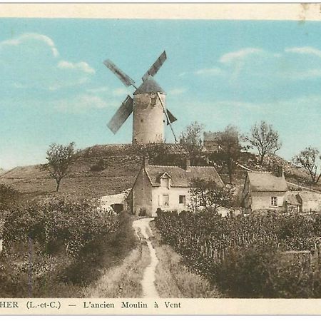 Le Moulin De La Motte Baudoin Villa Noyers-sur-Cher Eksteriør billede