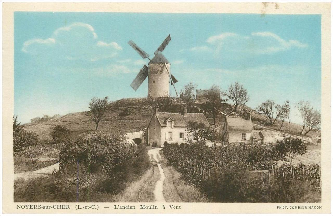 Le Moulin De La Motte Baudoin Villa Noyers-sur-Cher Eksteriør billede